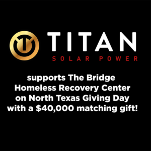 Titan Solar Power donation.